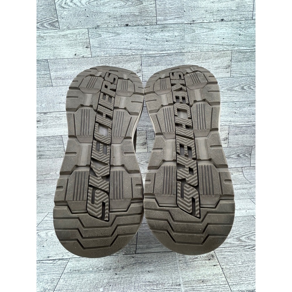 Skechers Mens Slip-ins Hands Free Taupe Sneakers 210546 Size 12‎ Goga Mat Arch - Picture 14 of 14